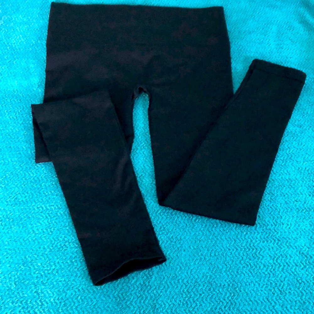 SOMA LONG LEGGINGS-SZ-M-BLACK-NWOT-COMFY